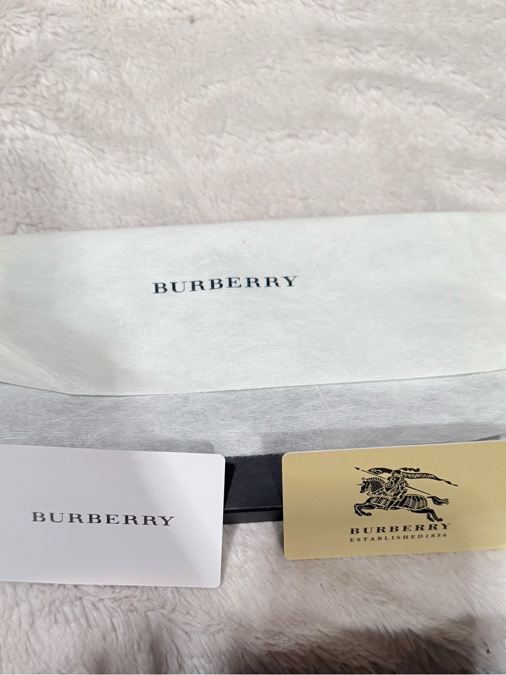Burberry Beige Check with Red Leather Clutch - Picture 6 of 6
